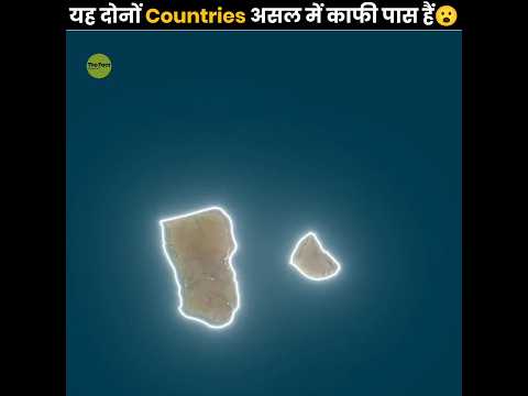 USA और RUSSIA असल में काफी करीब हैं 😧 | AMERICA & RUSSIA Are Actually Too Close | The Fact | #shorts