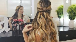 Semirecogido despeinado SIN TRENZAS