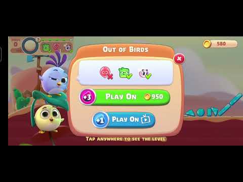 @AngryBirds Angrybird Journey land 9 Toadstool Towers Cross Level 2266 To 2268 V#602