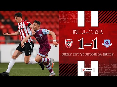 Derry City 1-1 Drogheda United - SSE Airtricity League Highlights - 16/04/2021