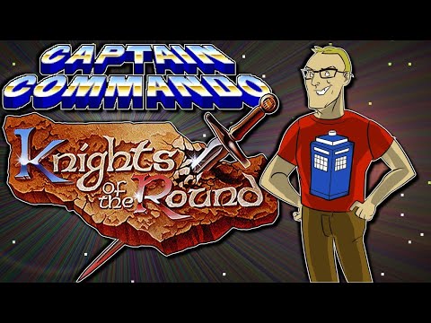 Captain Commando and Knights of The Round (Arcade Beat 'Em Ups Retro Game Review) (Reupload)