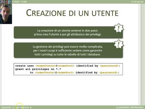 schema fisico 02 gestione utenti