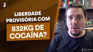Decisão polêmica do STJ concede liberdade a traficante preso com 832 kg de cocaína