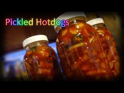 Bar Snacks: Pickled Hot Dogs