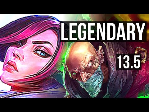 FIORA vs SINGED (TOP) | Legendary, 12/2/5, 500+ games | KR Master | 13.5