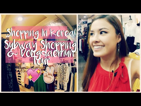 Shopping in Korean Subways & Dongdaemun Market Travel Vlog | The Travel Breakdown Video