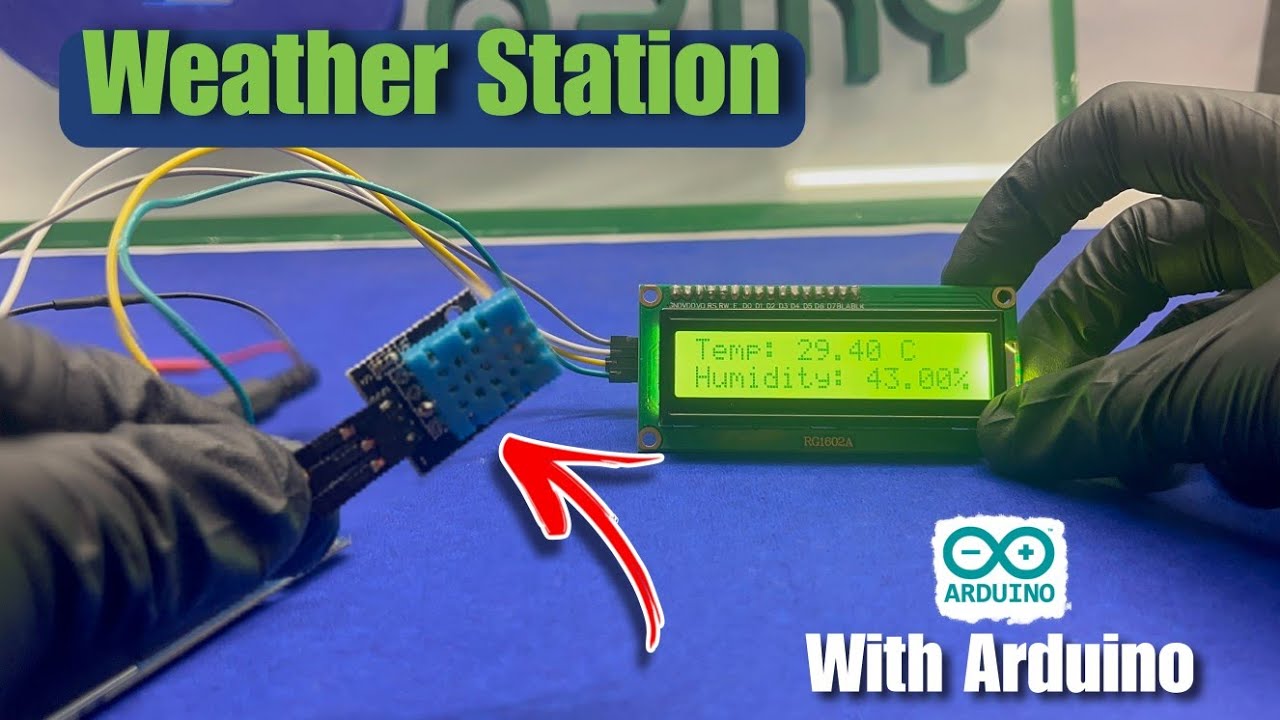 🌦️ EnviroMeter: Temperature & Humidity Measurement Station with Arduino! 🌡️