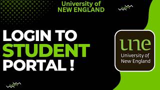 How To Login To University of New England Portal