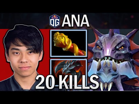 Slardar Dota 2 Gameplay OG.Ana with 20 Kills and Satanic #dota #dota2