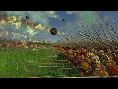 MASSIVE ARTILLERY vs 30K FOOT COMPANIONS - Total War ROME 2