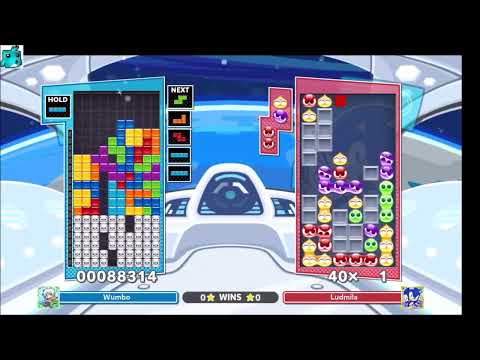 "Slight Disadvantage" Battle vs Best American Puyo Player
