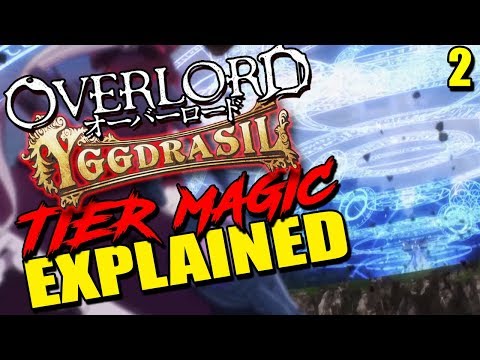 OVERLORD's Tier Magic / Levelling Explained | How The Scale Of Magic Works Video