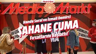 Hande Soral ve İsmail Demirci MediaMarkt’ta Şahane Cuma fırsatlarını b