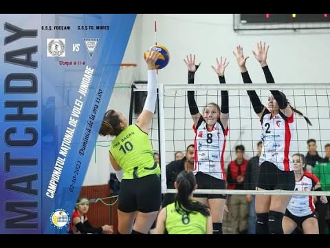 Volei junioare @SDV TV CSS Focsani - CSS Tg. Mures
