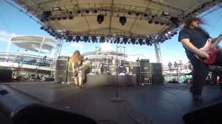 Obituary "Redneck Stomp  & Intoxicated " live @ 70000 tons of Metal 2014