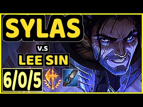 NAPPON (SYLAS) vs LEE SIN - 6/0/5 KDA JUNGLE CHALLENGER GAMEPLAY - BR