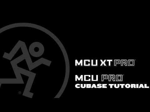 Using Mackie MCU Pro and MCU XT Pro with Cubase