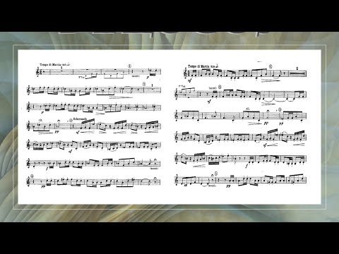 Dialogue, Eugéne Bozza - III Tempo di Marcia - [Heinz Karl Schwebel & Ayrton Banck)] (Trumpet Duet)