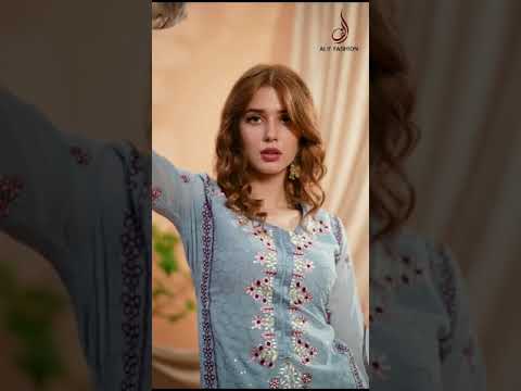 Alif Fashion A-91 Faux Georgette Wholesale Pakistani Suit – product video thumbnail