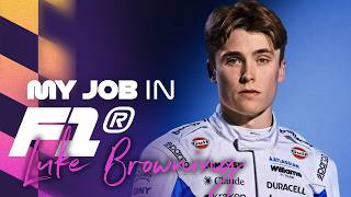 My Job in F1® | Luke Browning (Williams)