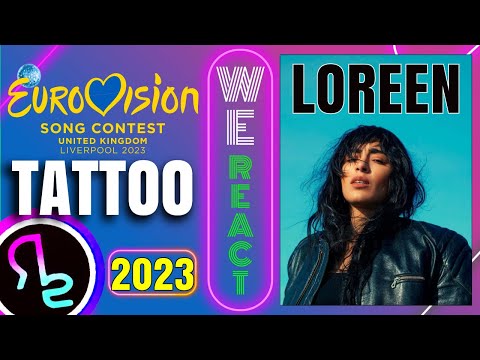 Our First EUROVISION Experience! We React To Loreen - Tattoo