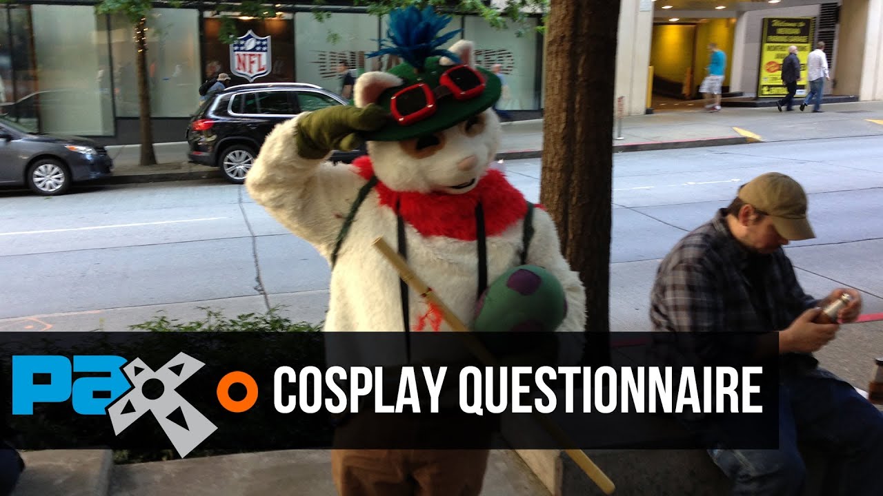 PAX 2013 cosplayer trivia - We quiz cosplayers on gaming knowledge - YouTube