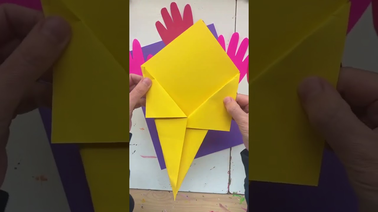 Handprint Paper Bouquet