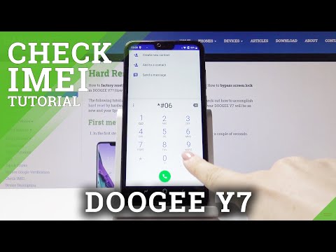 How to Check IMEI Number on DOOGEE Y7 - Find Serial Number
