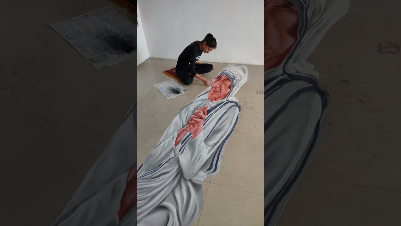 world record artist shikha sharma create best 3d rangoli artwork 2021