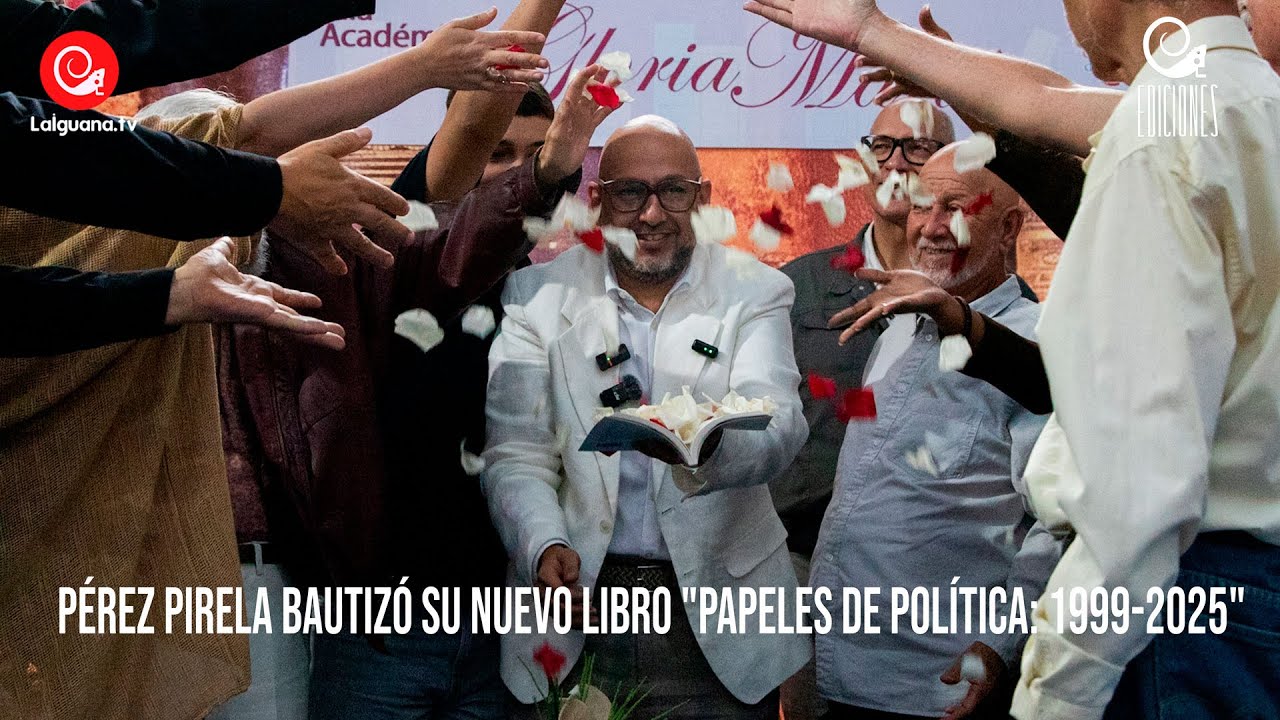 Pérez Pirela bautizó su nuevo libro "Papeles de Política: 1999-2025"