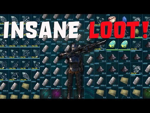 Raiding Two Hidden Bases For INSANE LOOT! - Ark Survival Evolved