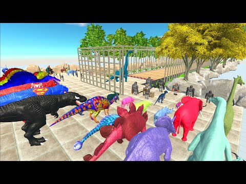 All Unit Run in a bomb cage - Animal Revolt Battle Simulator