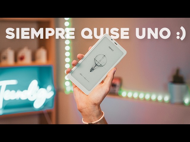 Vídeo relacionado con BOOX Palma 2 Tablet 6,13" Móvil ePapel 128 GB Android 13 E Ink 300 ppi