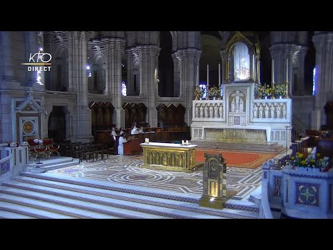 Prière du Milieu du Jour du 15 juin 2022 au Sacré-Coeur de Montmartre