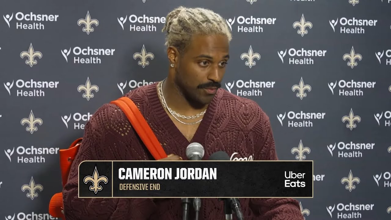 Cam Jordan | Saints-Dolphins Postgame | 2025 NFL Week 13
