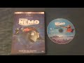 Opening To Finding Nemo 2003 DVD Disc 2 Full Frame