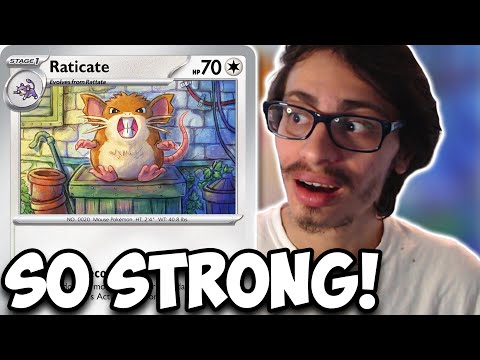 This New Raticate Is Surprisingly STRONG! KO Combo W/Mismagius Setup Damage 151 PTCGL