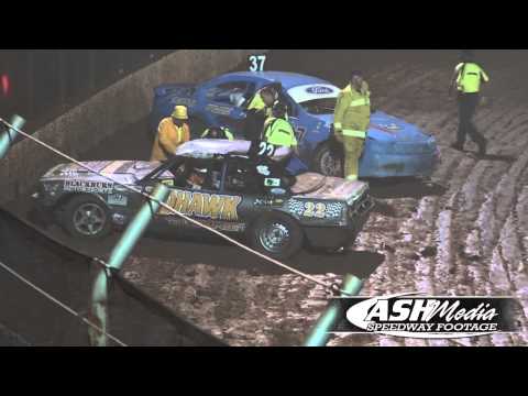 Modified Sedans: Shannon Blackburn Rollover - Kingaroy Speedway