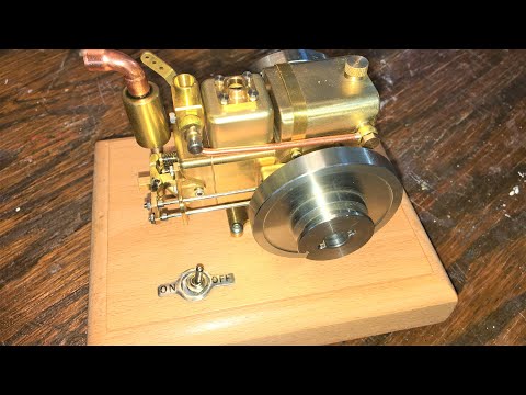 Mini 4 Stroke Gas Engine Model Unboxing & set up, Review and Running.