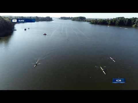 2021 European Rowing Under 23 Championships, Kruszwica, Poland - Day 1 Heats