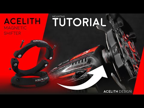 HOW TO mount the Acelith MAGNETIC SHIFTER on Logitech steering wheels