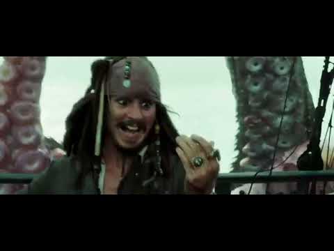 Jack Sparrow Faces the Kraken - Pirates of the Caribbean The Dead Man's Chest FULL SCENE