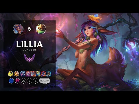 Lillia Jungle vs Rammus - EUW Master Patch 12.9