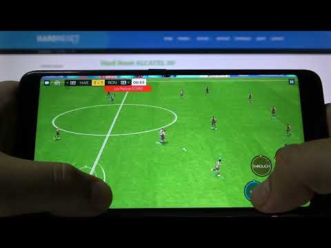 Performance Test of ALCATEL 3V - FIFA Mobile Gameplay