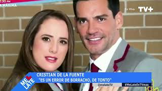 El periodista Luis Borrego asegura que esta no es la primera infidelidad de Cristian de la Fuente