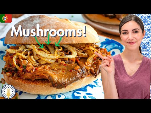 🇵🇹 Vegan Portuguese Bifana Sandwich