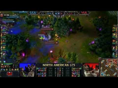 LCS NA W2D2 - GGU vs Vulcun Highlights