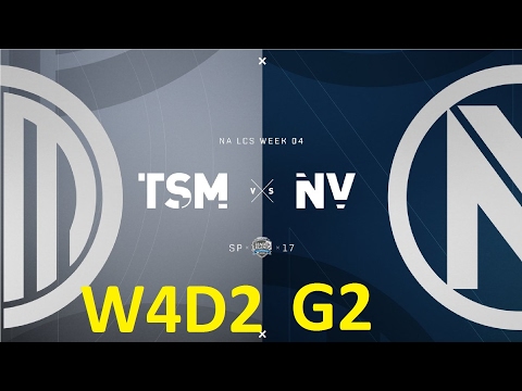 TSM vs NV Game 2 Highlights - 2017 NALCS SPRING SPLIT - WEEK 4 DAY 2