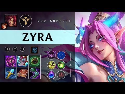 Zyra Support vs Braum - EUW Master Patch 26.01