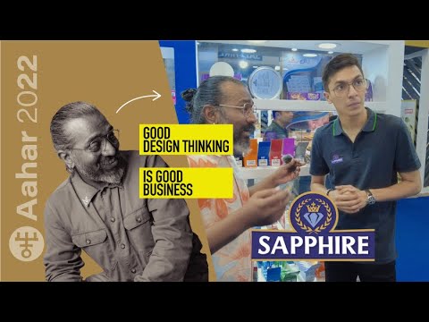 Dharam Mentor interaction with Sapphire Confectionery, Aahar 2022 New Delhi, India